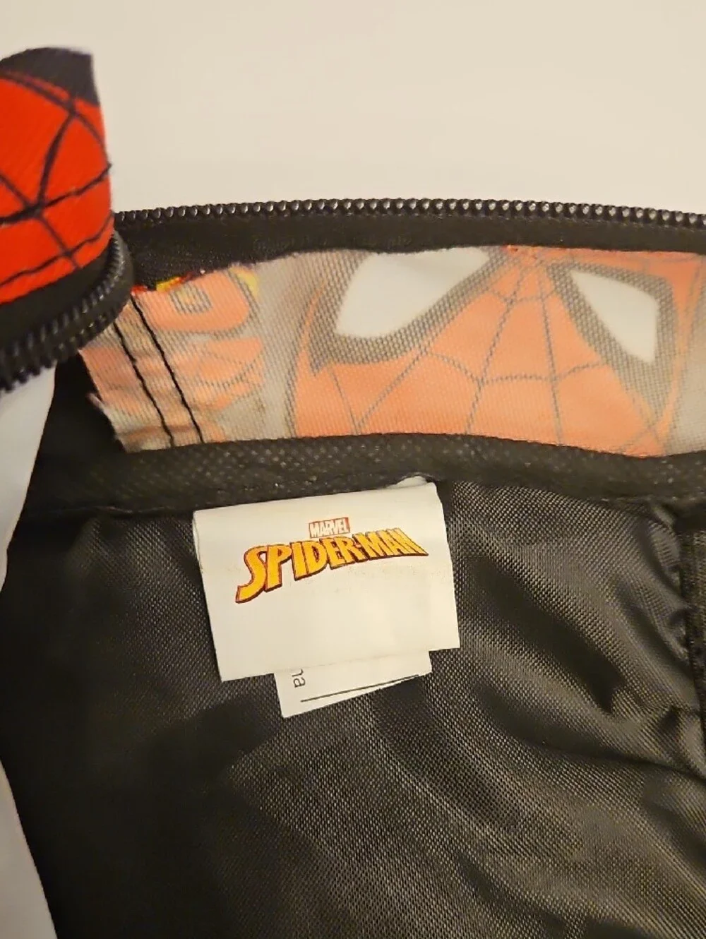 Marvel Spider-Man Red & Black Kids Backpack School Like New